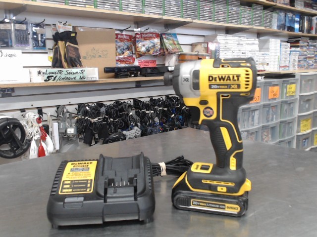 Impact 20v+1batt(1.5ah)+chargeur