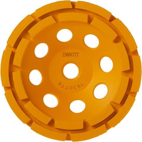 Double row diamond cup wheel