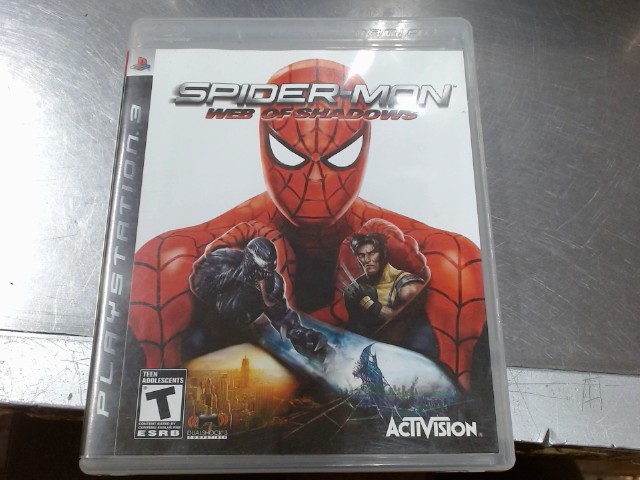 Spider-man web of shadow*complet**rare**