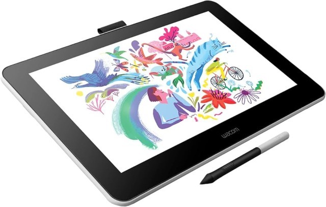 Tablette graphique avec crayon et char