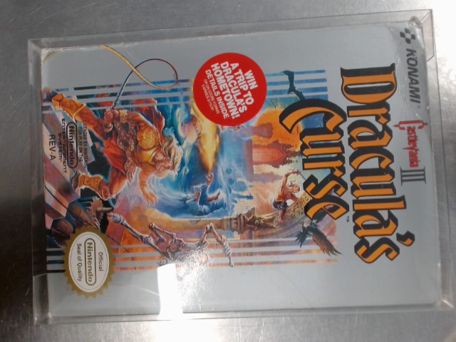 Castlevania iii nes reproduction