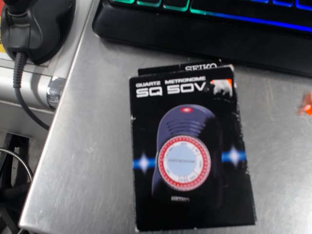 Metronome quartz seiko sq 50v