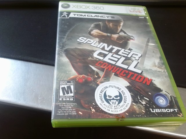 Splinter cell conviction