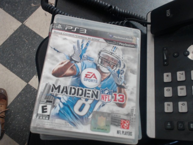 Madden nfl 13