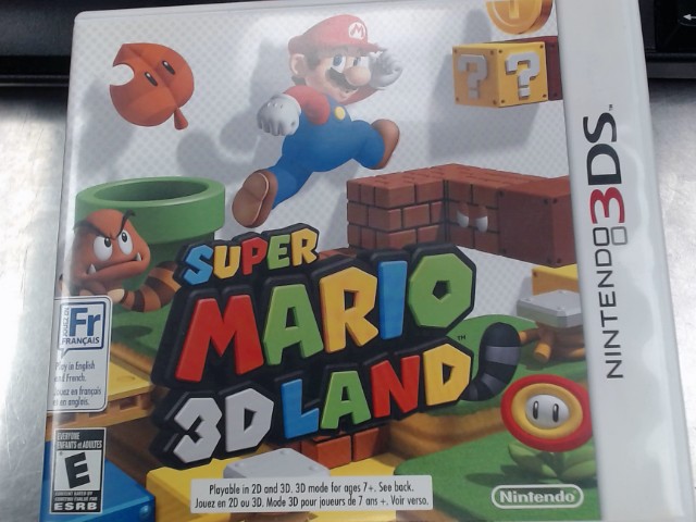 Super mario 3d land nintendo 3ds