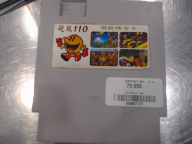 110 jeux en 1 nes