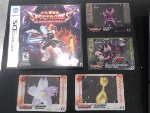 Spectrobes beyond the portals + 4 cartes