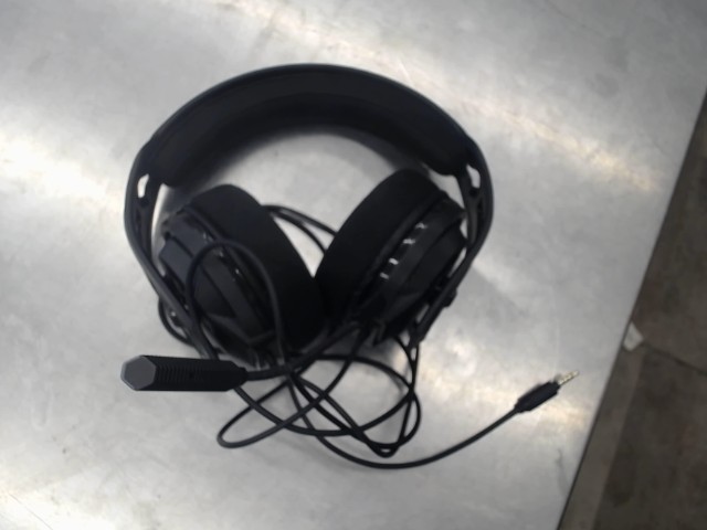 Ecouteurs a fils noir vert pc gamimg