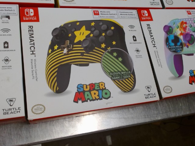 Switch rematch controller super mario