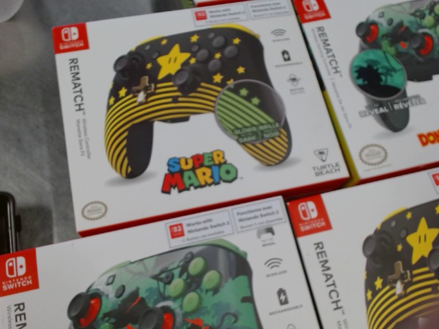 Switch rematch controller super mario