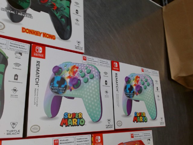 Switch rematch controller mario