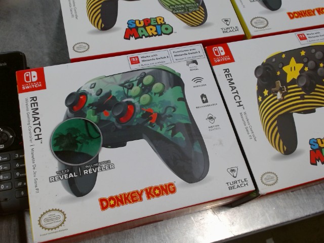 Switch rematch controller donkey kong