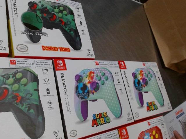 Switch rematch controler donkey kong