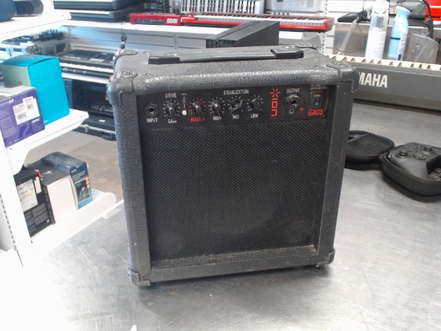 Ampli guitare equalization