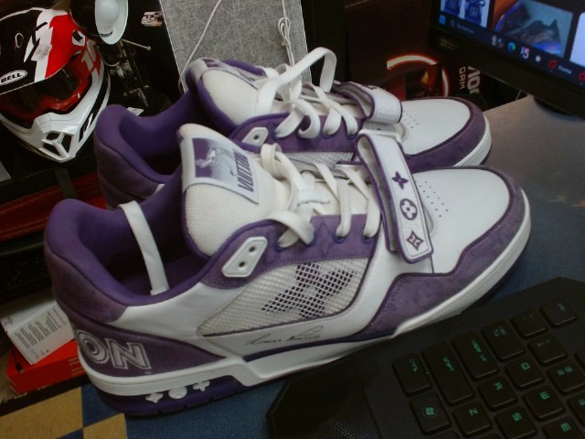 Sneaker louis vuitton monogram mauve