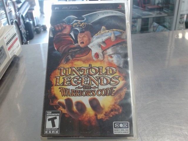 Untold legends the warrior's code