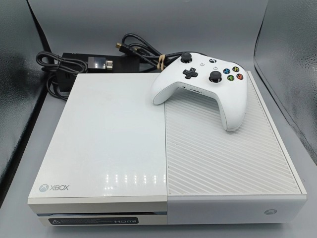 Microsoft xbox one blanche