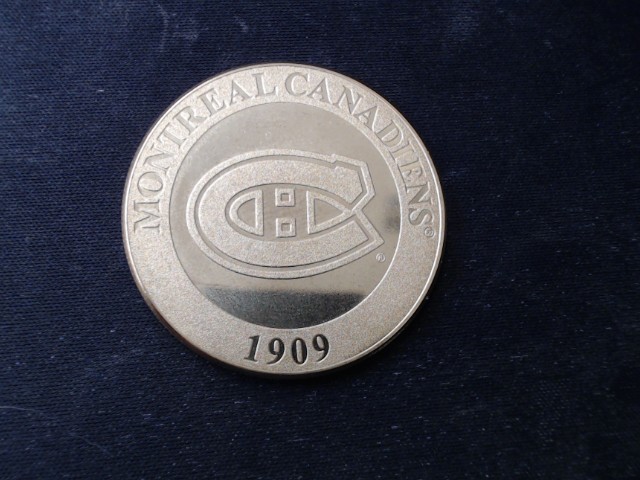 Coins gold mtl canadiens 1909
