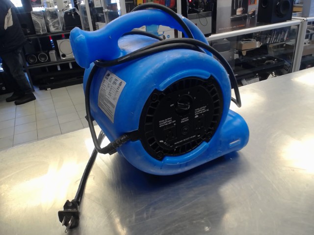 Souffleur d'air bleu