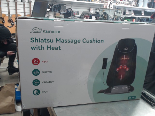 Chaise de massage chauffante