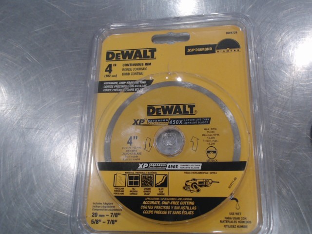 Dimond blade 4 dewalt
