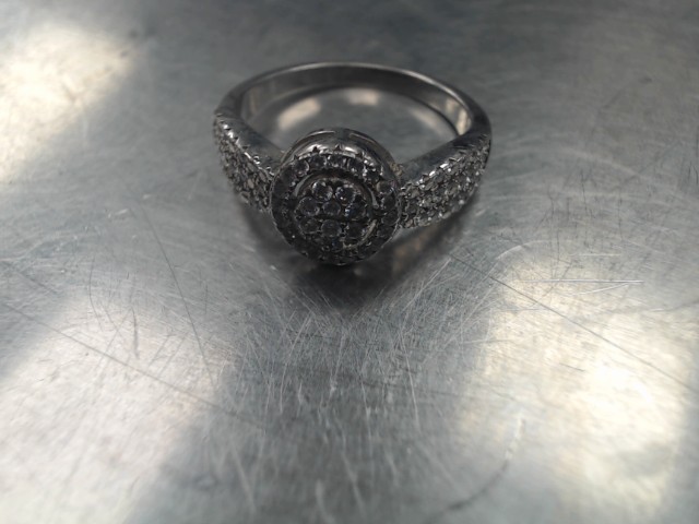 Silver rings with stones