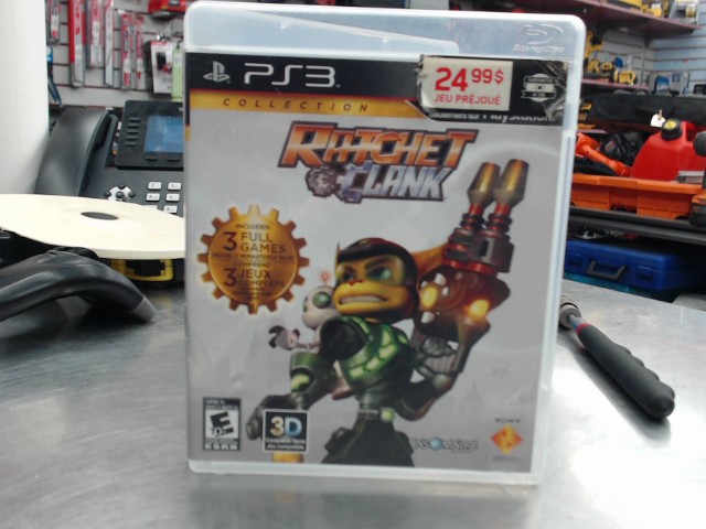Ratchet&clank collection no manual