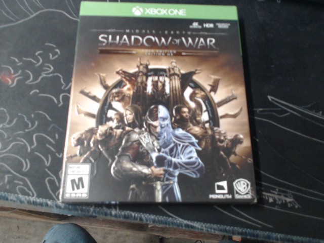 Shadow of war gold edition xbox one