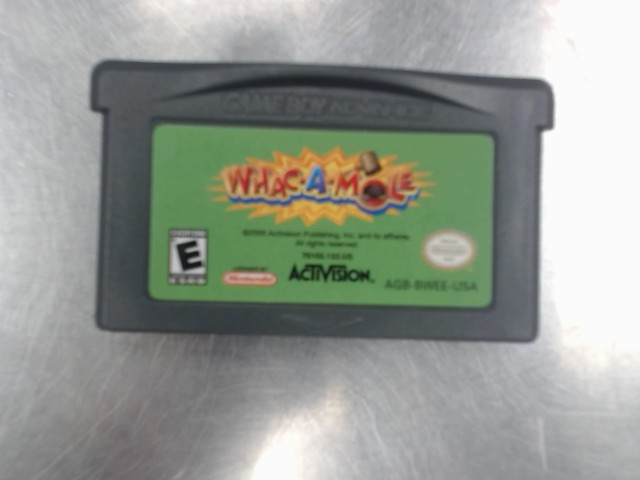 Whac a mole gameboy advance