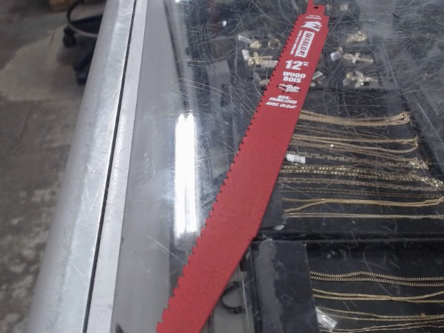 Lame de scie va-et-viens