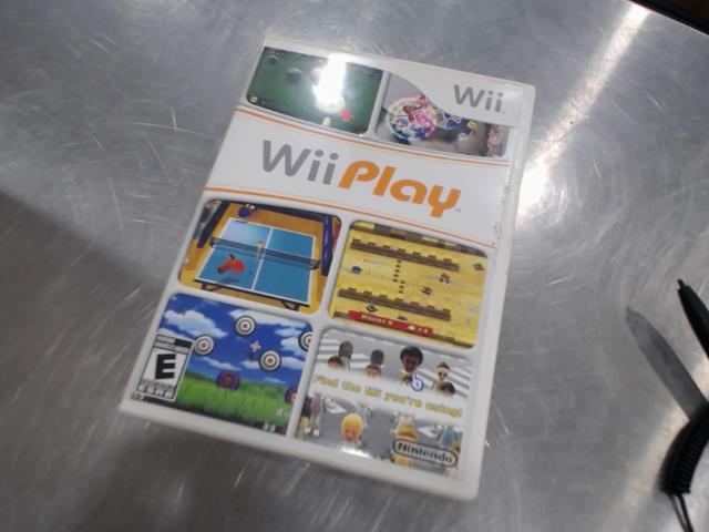 Wiiplay jeu wii