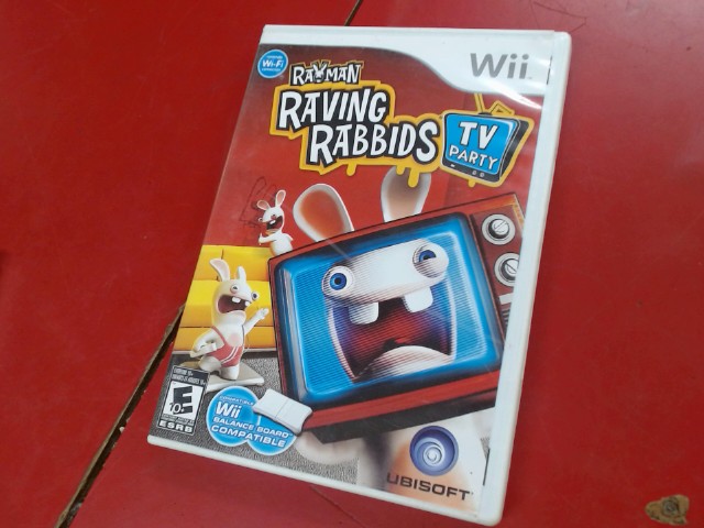 Rayman raving rabbids tv party