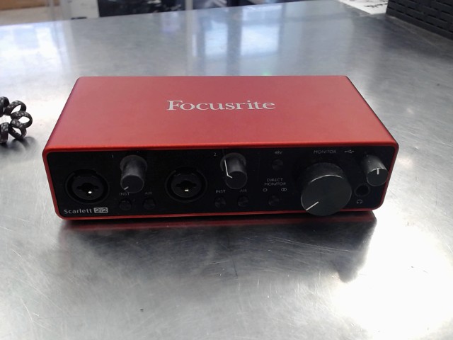 Focusrite scarlett 2i2 3rd gen