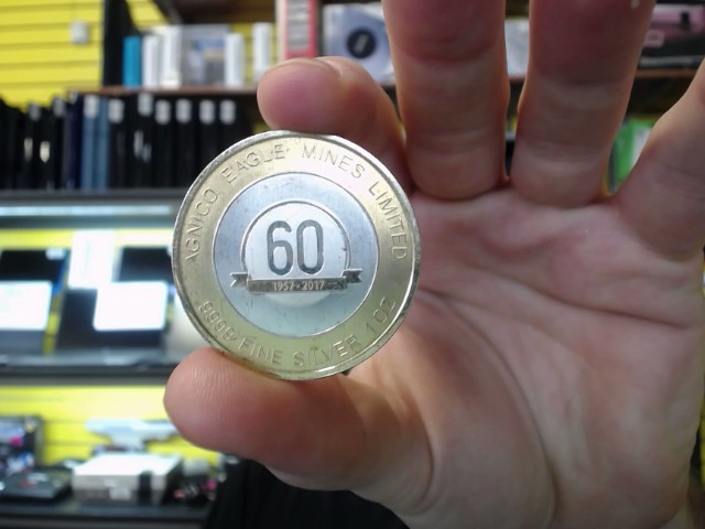 1 once d'argent agnico eagle mines