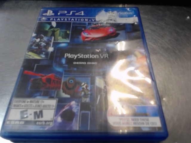 Playstation vr domo disc