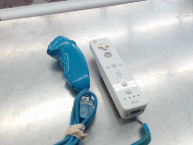Duo manettes wii joycon + man
