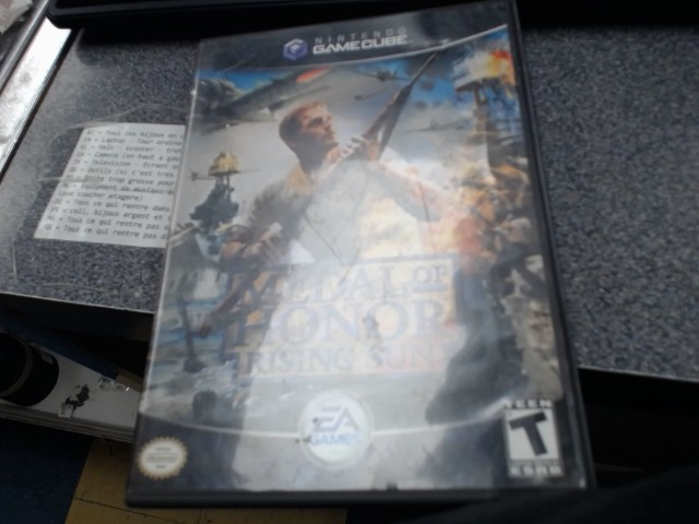 Medal of honor rising sun gamecube
