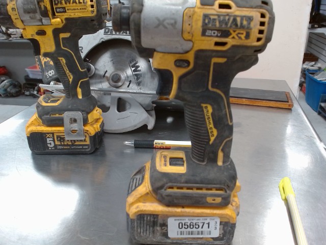 Impact drive dewalt + batterie 4ah