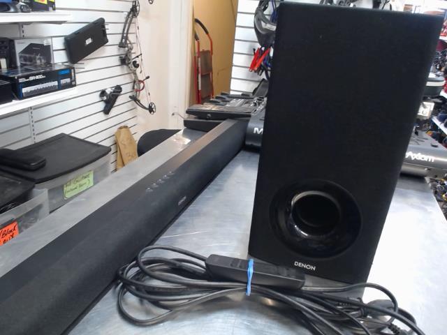 Sub denon+barre de son +manette+fin