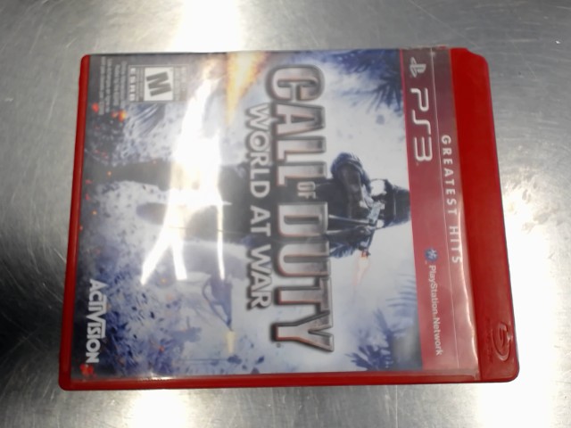 Call of duty world at war ps3