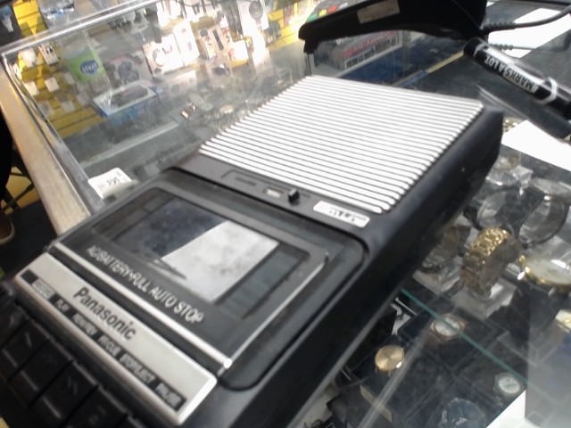 Panasonic slim line tape recorder