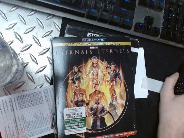 Eternals 4k ultra hd/blu-ray