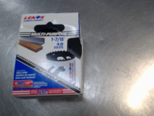 Meche de holesaw neuf 1-7/8