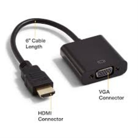 Hdmi to vga adapter