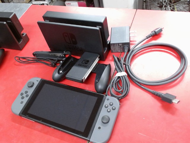 Console switch noir+station+chargeur