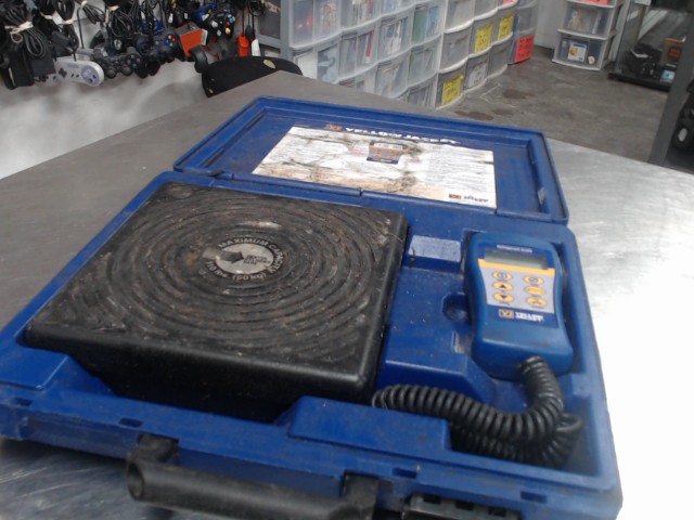 Balance pour frigoriste dans case