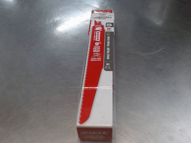 Lot 25 lame pour metal diablo
