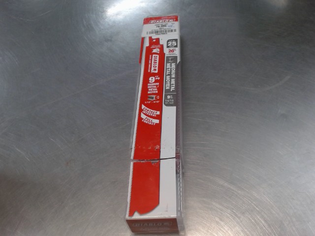 Lot de 25 lame pour metal diablo