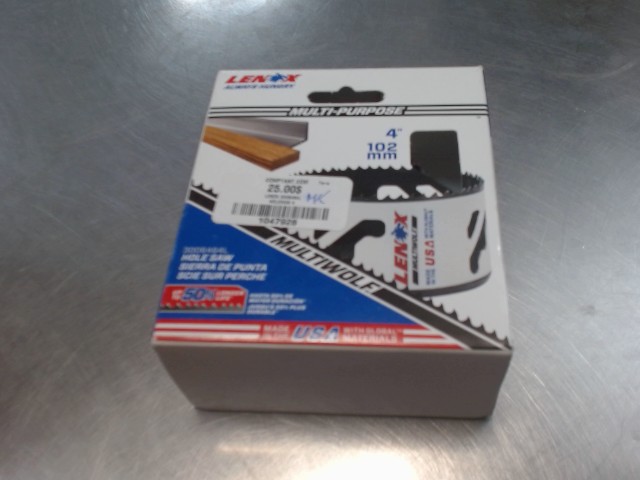 Holesaw 4'' 102mm neuf