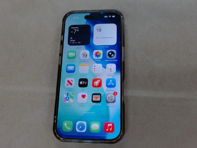 Iphone 17 256go+etui